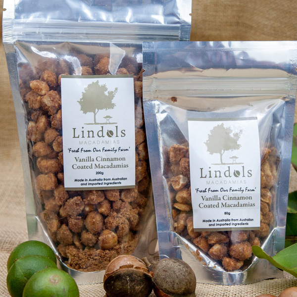 Vanilla Cinnamon Macadamia Nuts